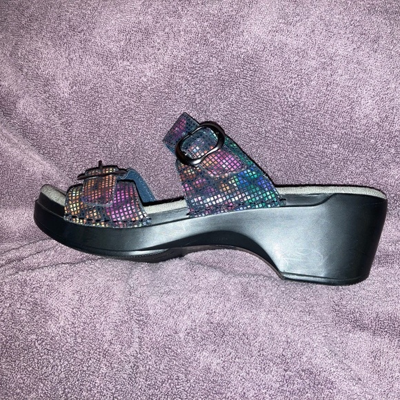 Dansko Multicolor Buckle Sandals - Picture 2 of 6